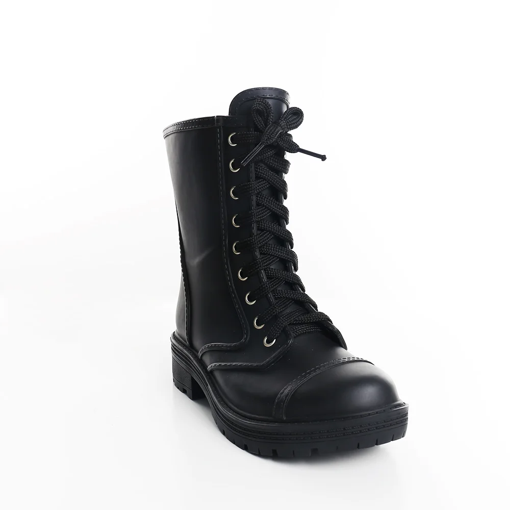 Lapps Wholesale wellies rubber white gumboots supplier safety shoes wellington women ankle boots fashion with chain