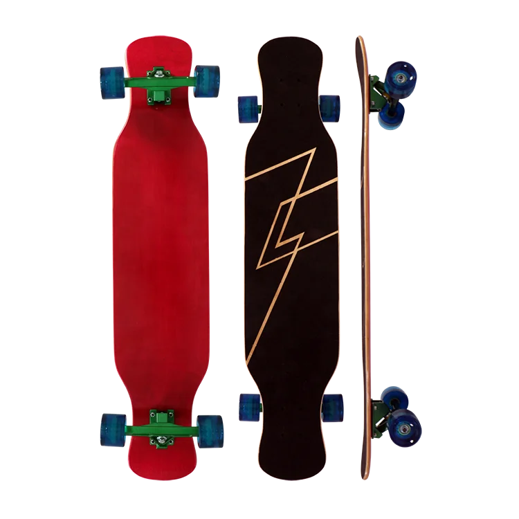  Оптовая продажа по 8 слоев русский деревянный Longboard Танцующая