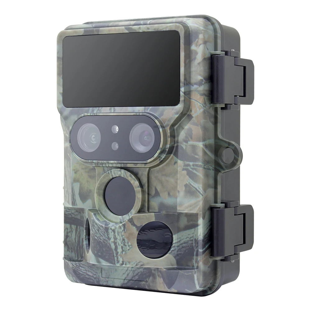 DTC10 2022 New Forest Hunting Camera 4K Wide-angle Dual Lens 48MP WIFI Hunting Trail Camera