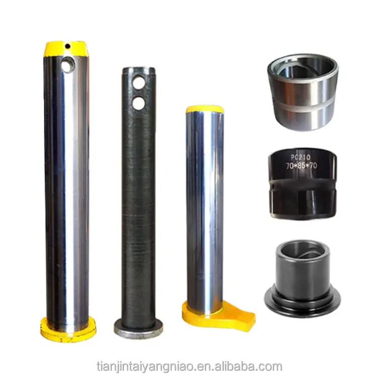 Various Size High Precision Flange Harden Steel Excavator Bucket Sleeve Bushing
