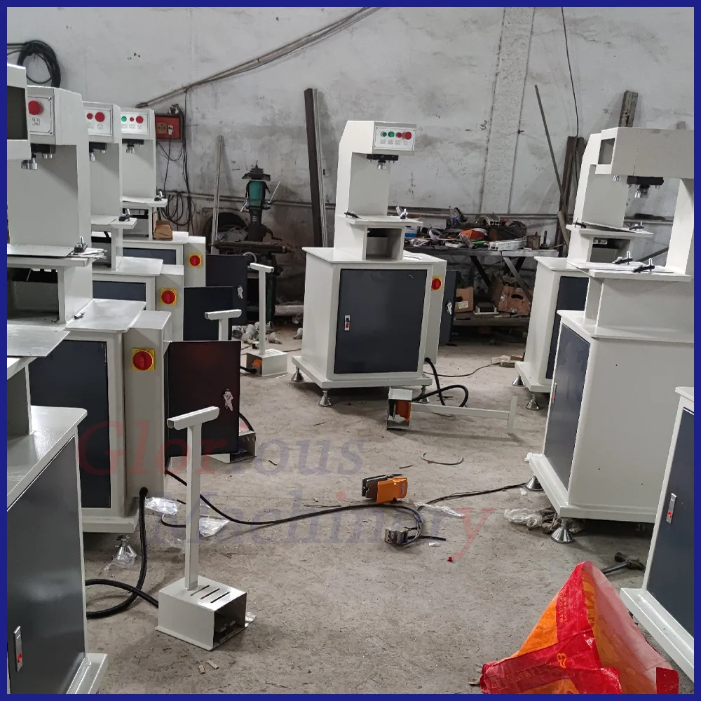 New Condition Alu Profiles Punching Machine Aluminum PVC UPVC Core Window Making Manufacturing Plant Construction