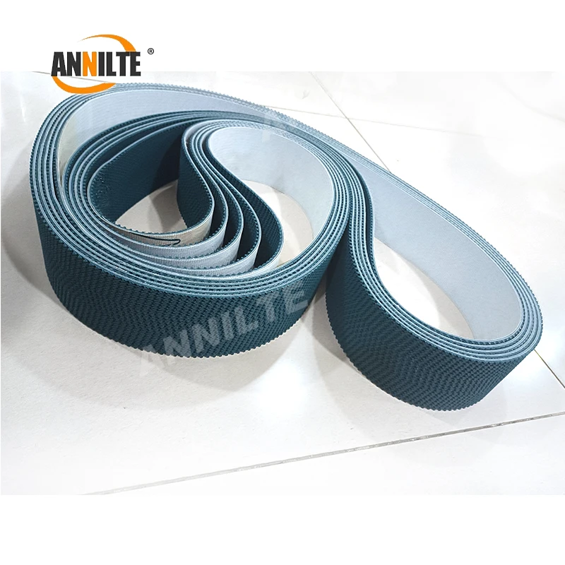 Annilte antiskid rubber conveyors cyan pattern convayor belt Rubber Rough Top  PVC grip  conveyor belt