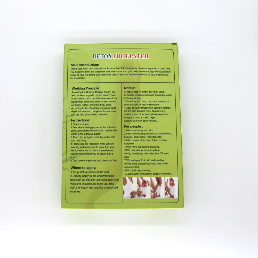 happy life foot pad Botanical Health Foot Detox Patch