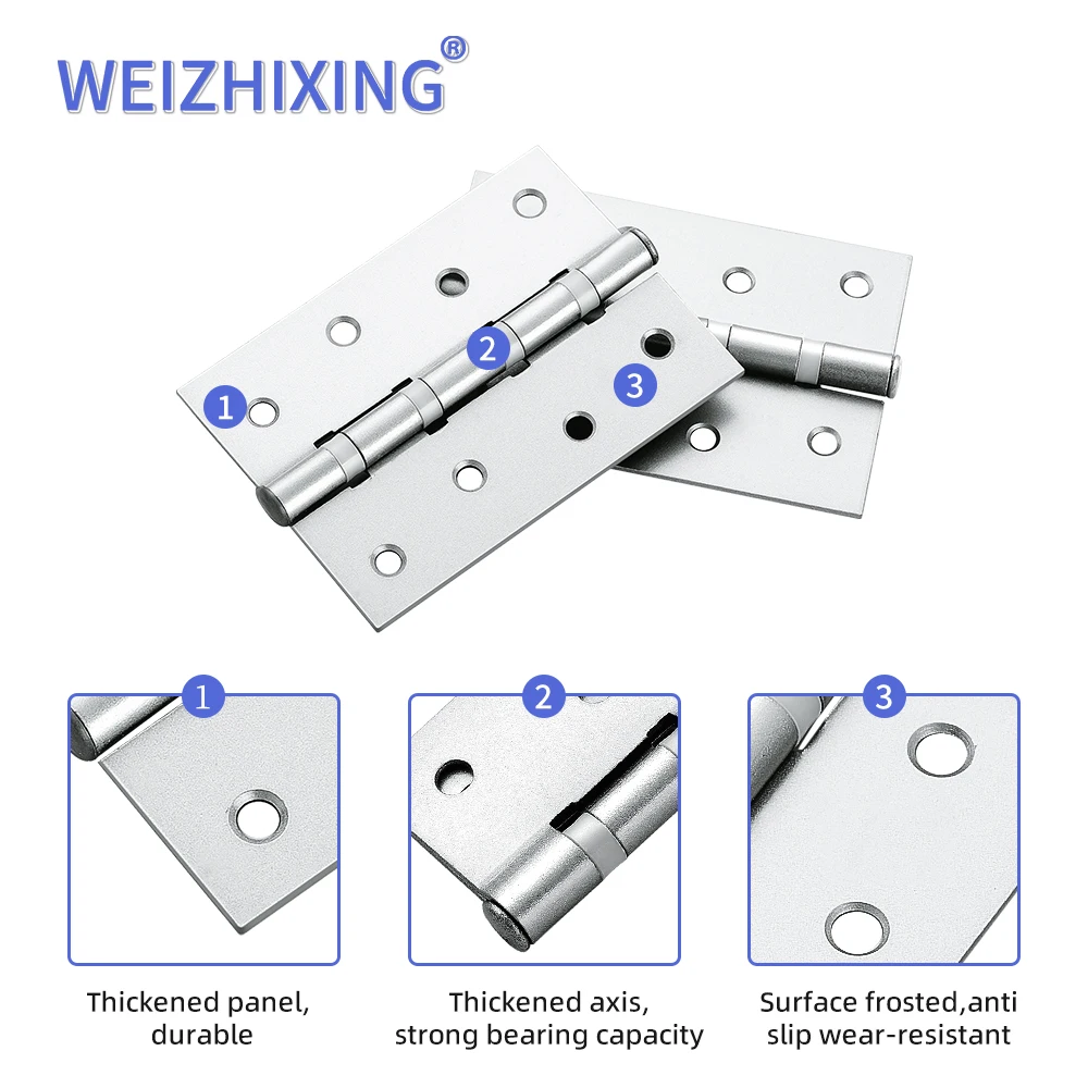 4 inch Nylon hinges High quality Bearing Hinge by nylon rings Door hinge