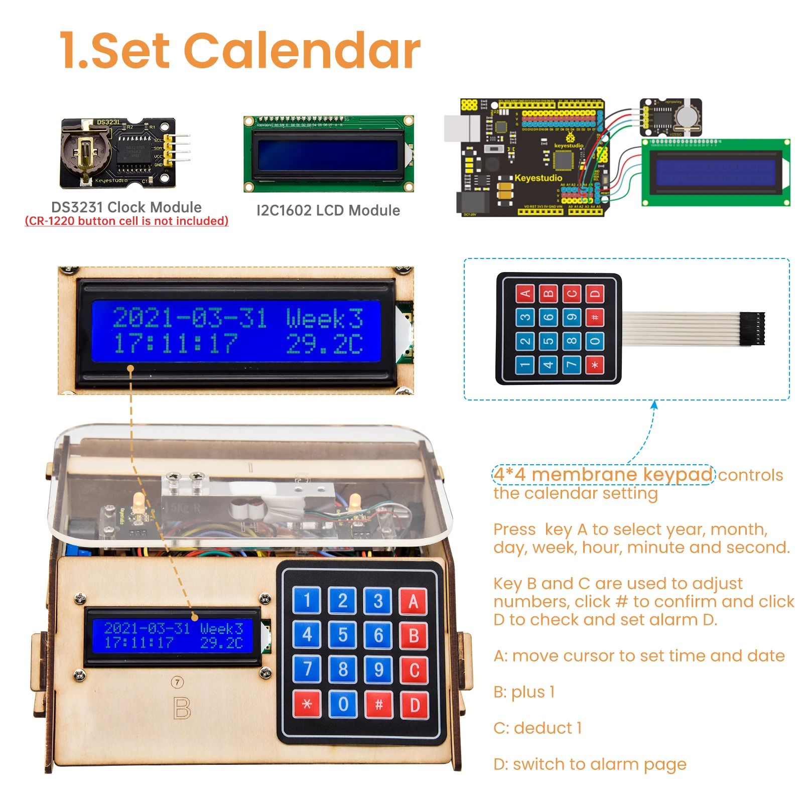 Factory Hot Sales Electronic Scale Kit for Arduino