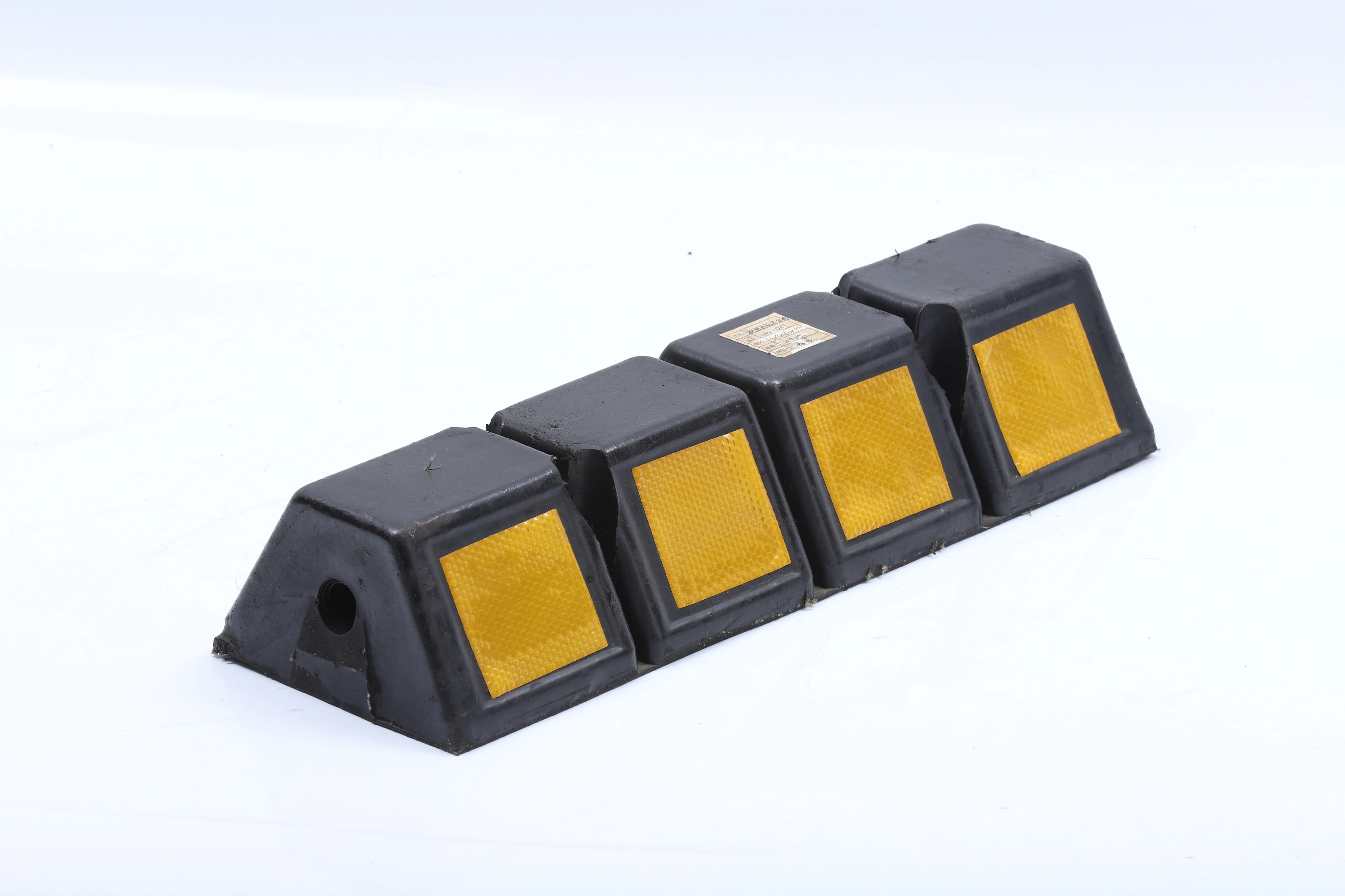 New STOP wheel stopper wheel chock stopper Rubber Parking Curbs Car parking wheel stopper