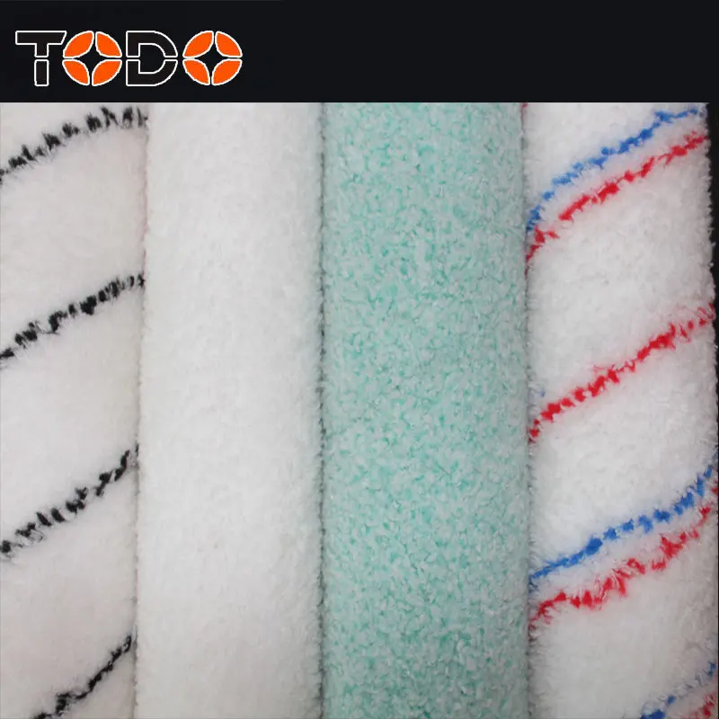 4 inch 6 inch 7 inch 9 inch 10 inch 18 inch Microfiber paint roller refill covers for coating resin epoxy