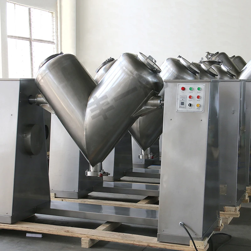 Fengyihang лидер продаж v серии сухой порошок гранулированный смеситель V2 V5 V20 мини-порошковый