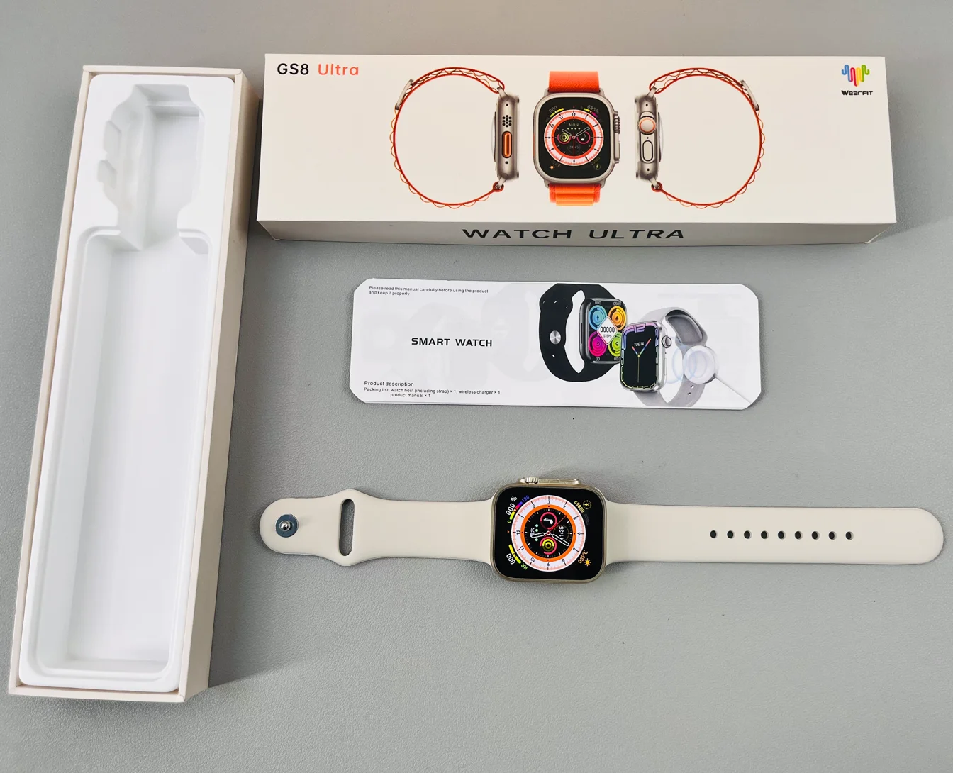 2022 Wearable Device Reloj Inteligente Clone Gs8 Ultra Smartwatch Multi-sports Fashion Series 8 Ultra Reloj Smart Watch