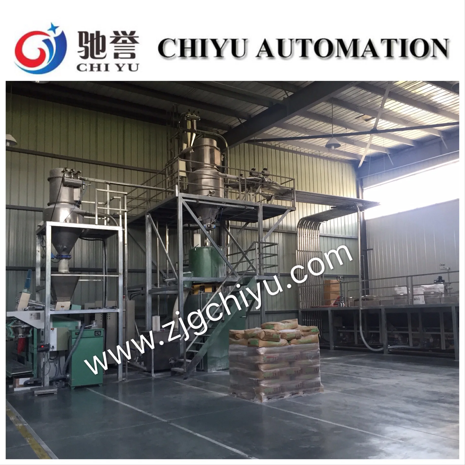 Powder mixer machine  Polymer dosing system Automatic feeding dosing mixing system  with  vacuum conveyor