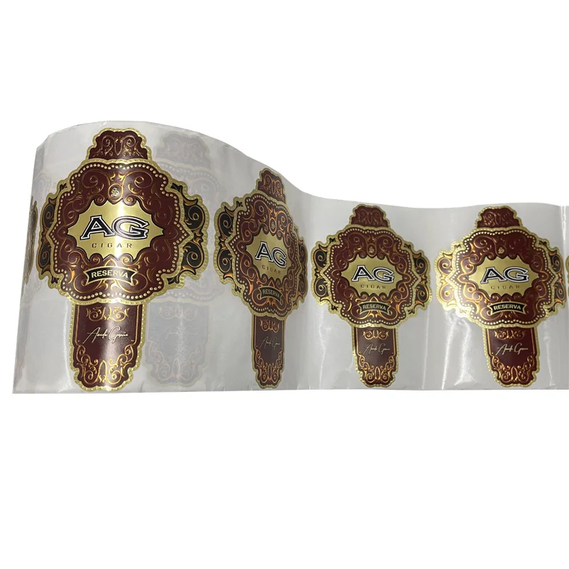 Customized Holographic PVC UVproof Adhesive Sticker Private Anti-Fake Label for Cosmetics Digital Printing Packaging