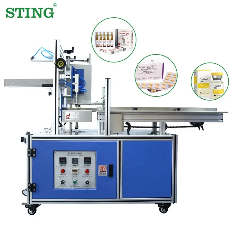 Mini Tea Bag Medical Soap Cosmetic Cartoning Machine Fully Automatic For Soap Blister