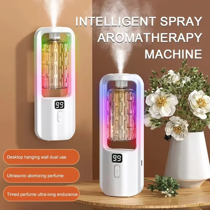 Rechargeable Aroma Diffuser Home Bedroom Toilet Fragrance Essential Oil Humidifier Hotels Air Freshener Essential Oil Diffuser