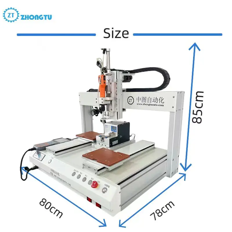 Automatic Custom  Electric Screwdriver Single-Head Double-Platform Screw Locking/Fastening Machine For Screwing/Fastening