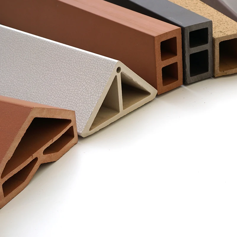 Terracotta stick easy installation terracotta baguettes for external curtain wall louver facade system