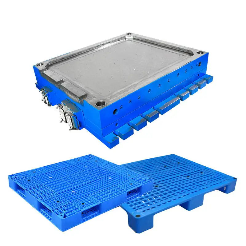 heavy duty plastic pallets mold mould maker for 1400*1400*145   frid surface plastic maker