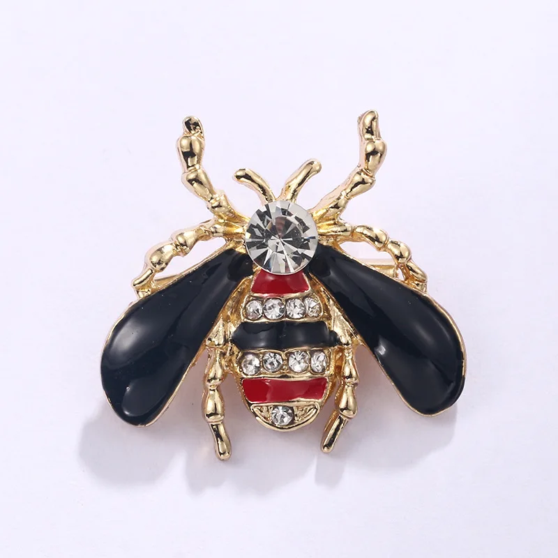 Custom stainless steel Gold Silver rhinestone Broches Pins Brooches/metal broaches Women Brooch/letter brooch Pin