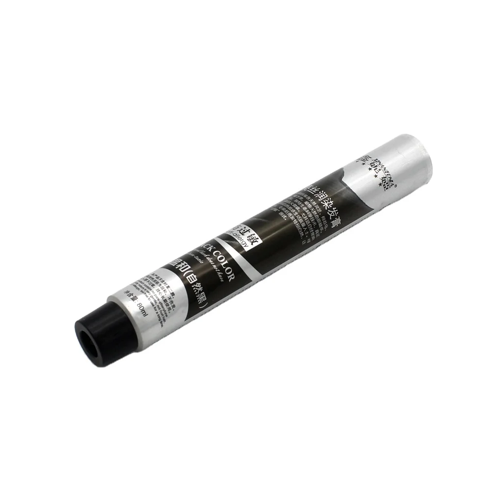 
Recycled collapsible aluminum face cream pharmaceutical tubes super glue tube packaging 