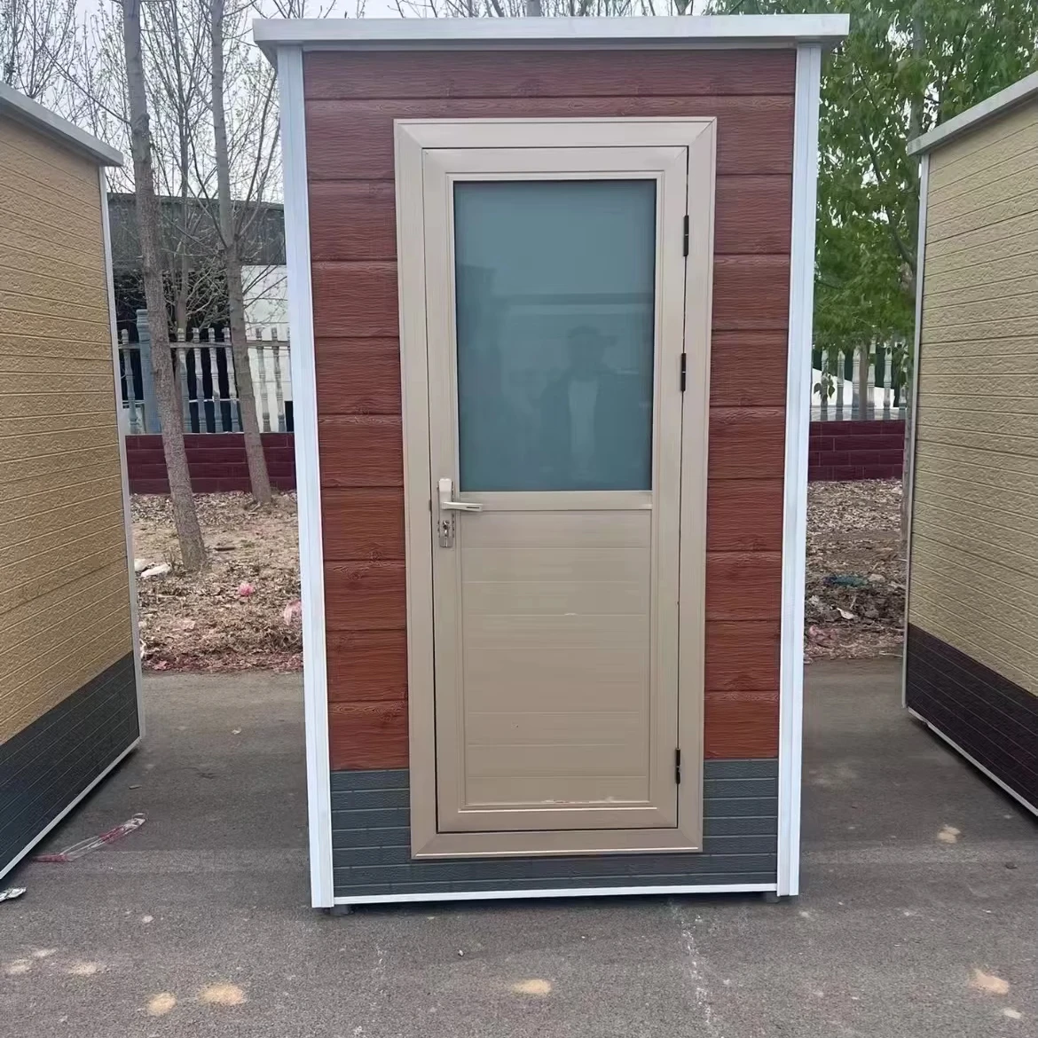 ZHYH Wholesale Mobile Toilet Cabin Porta Potty Prefabricated Outdoor Temporary Removable EPS Portable Toilet Cubicle