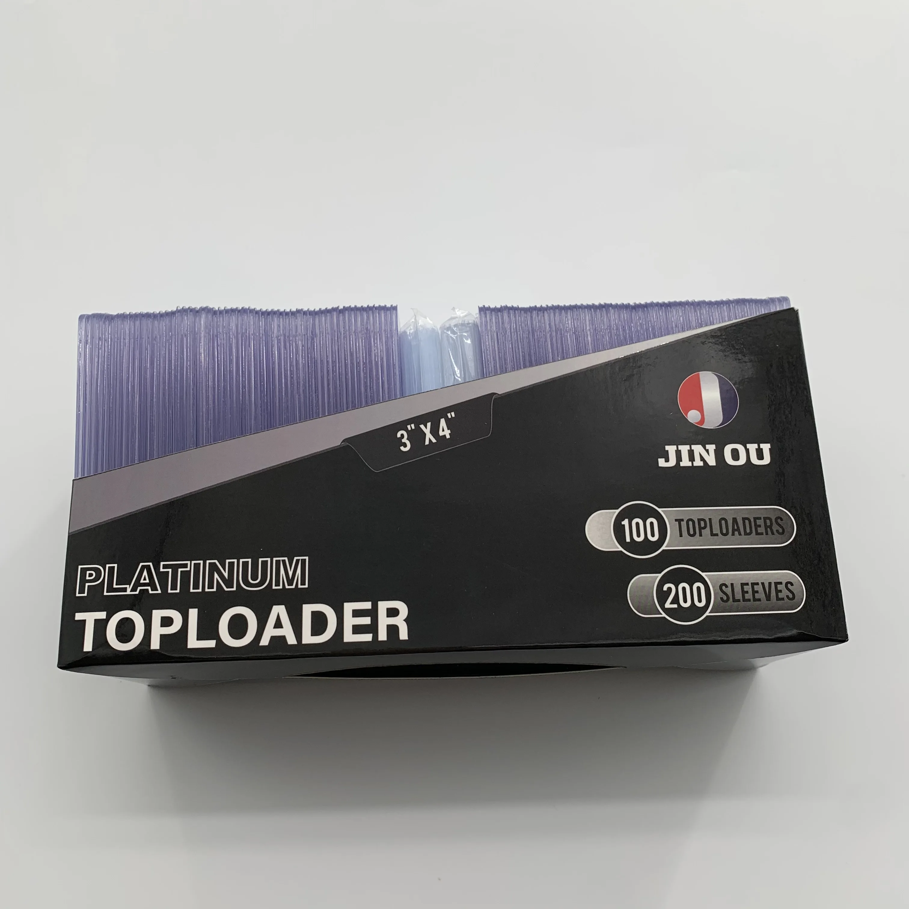 Hot Selling 35pt Toploader  film protected  3x4 Trading Cards Sports Cards Baseball Cards Sleeves
