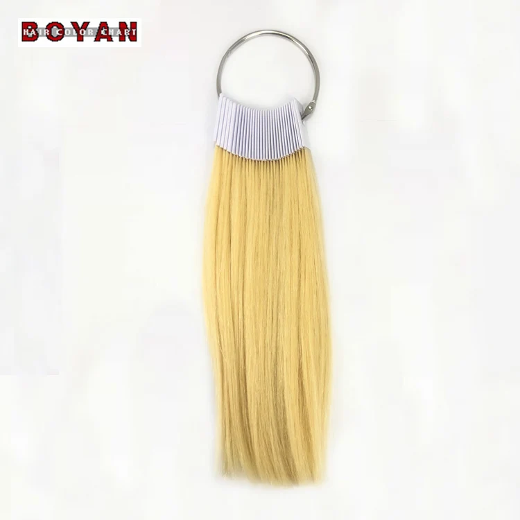 Boyan Private Label Human Hair Color Ring Catalog Hair Extension Colour Chart