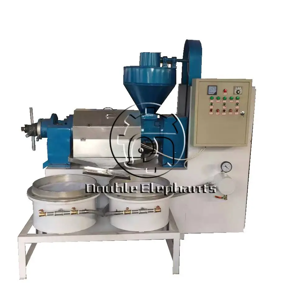 6YL-120A Auto canola peanut soybean oil making oil expeller machine