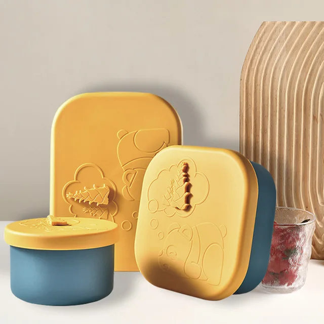 Online Hot Sale Portable Food Grade Silicone Multifunction Bento Lunch Box for for Children