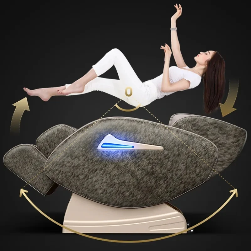 Kursi Pijat Rolling Function Genuine Leather Portable Foot Spa Electric Massage Chair