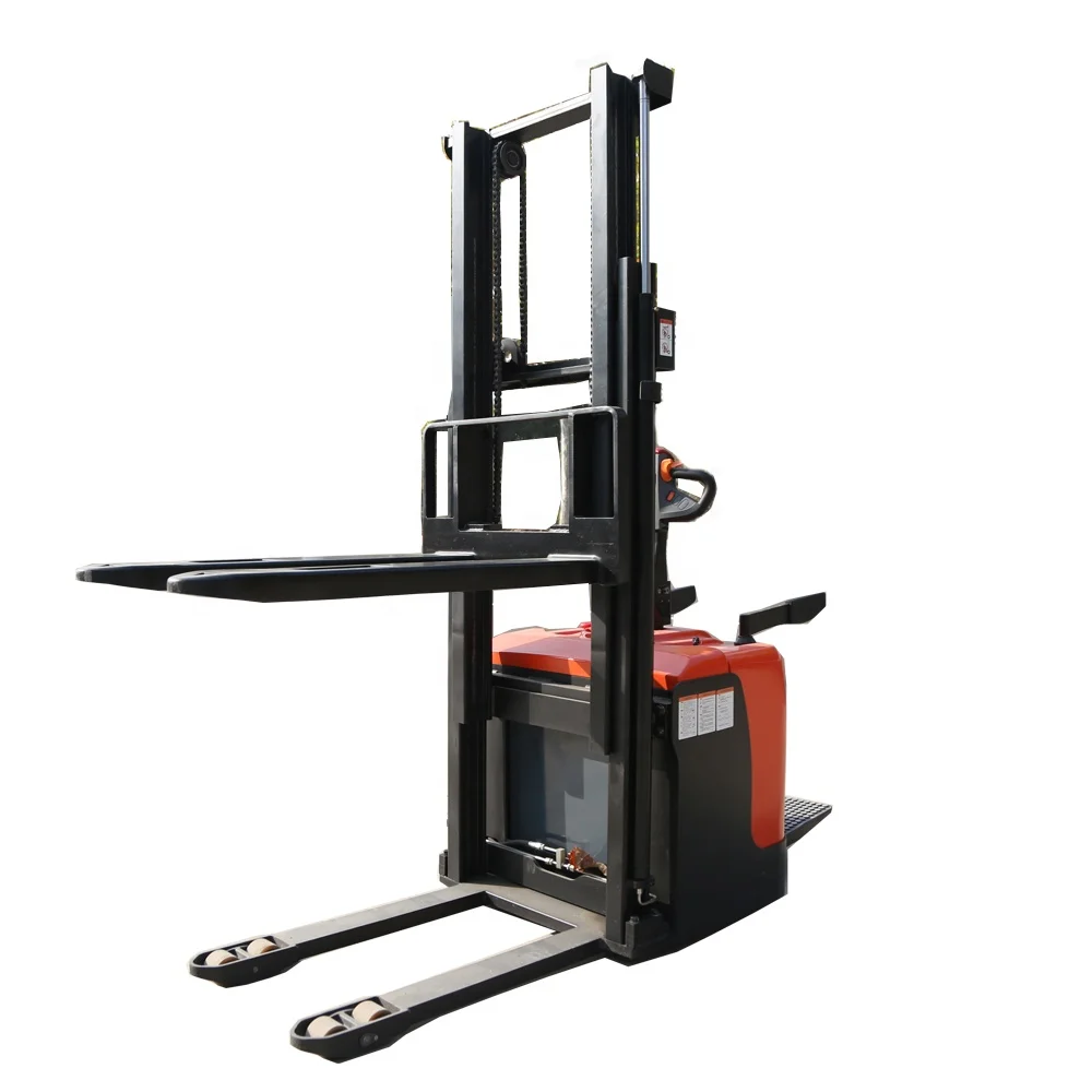 Full Range Factory Automatic Hydraulic Pallet Stacker Heavy Duty Truck 1.5T New Forklift