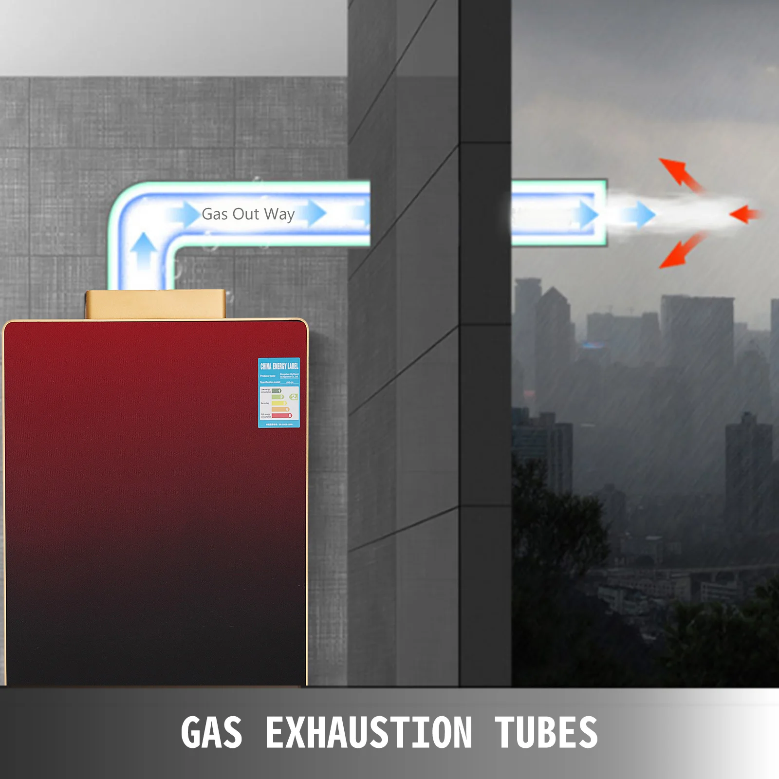 PEIXU  12L Tankless Propane Water Heater Gas+water+heaters other water heaters gas