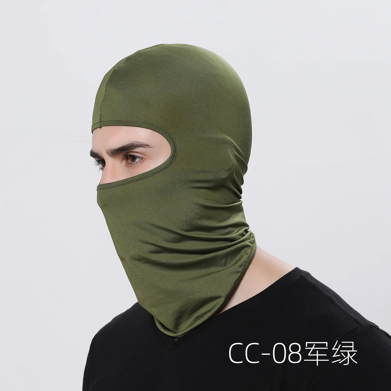 Ruidong Wholesale 1 Hole Full Face Cover Ski Mask Winter Balaclava One Hole Bandana Warm Full Face Mask For Outdoor Sports