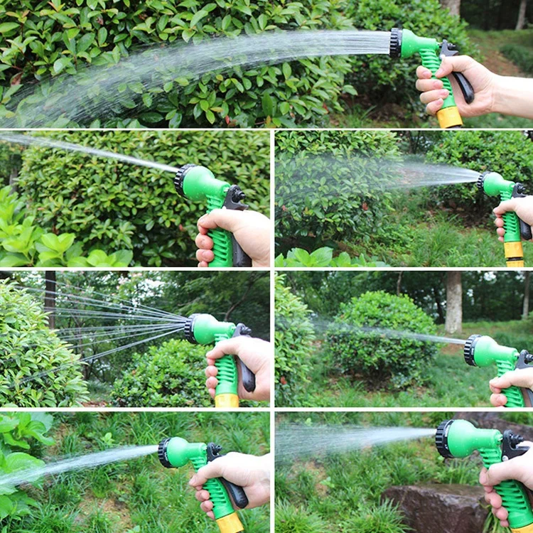 7 Patterns Plastic Car Wash water Gun