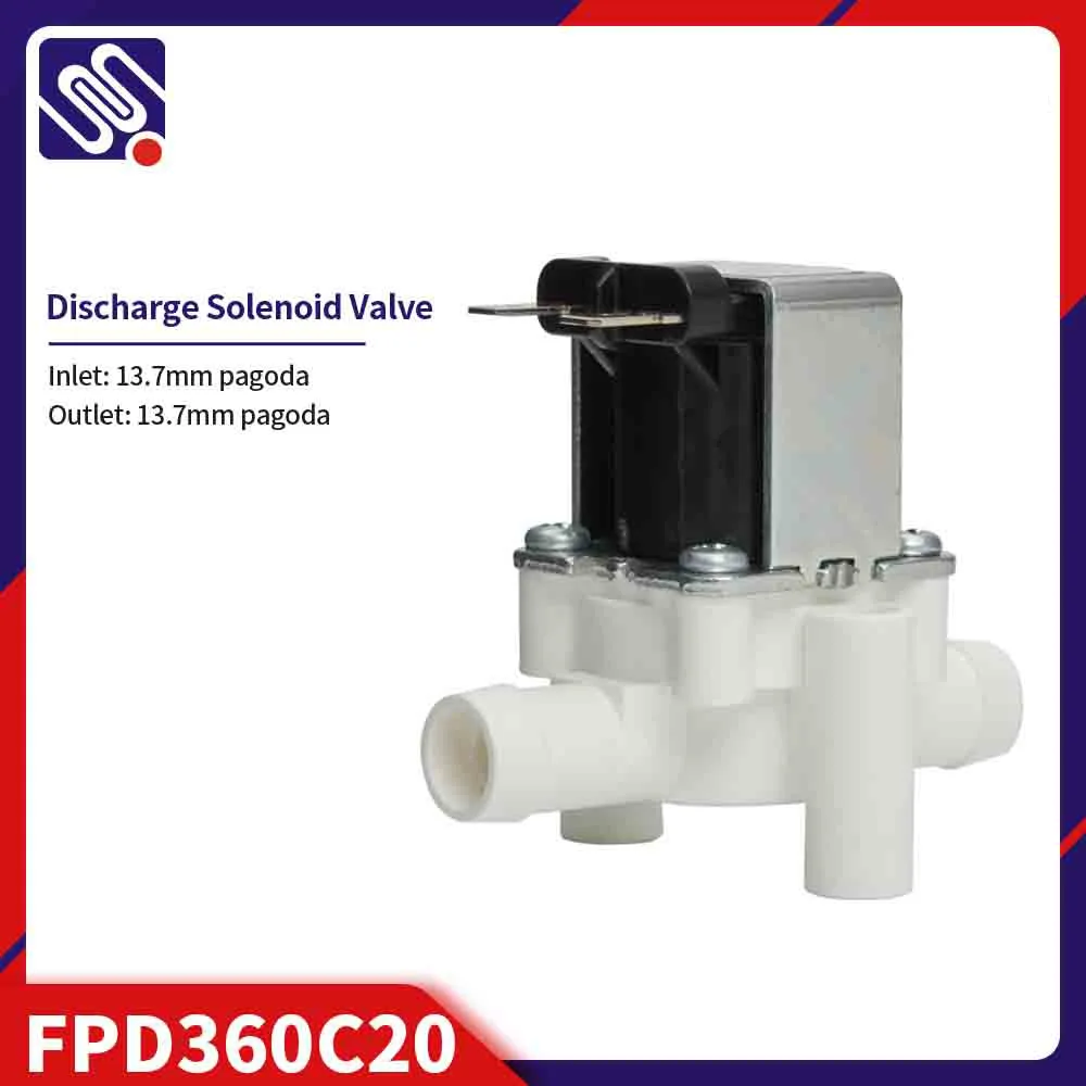 Meishuo FPD360C20 magnet plastic 24v 220v ac discharge water filters solenoid valve