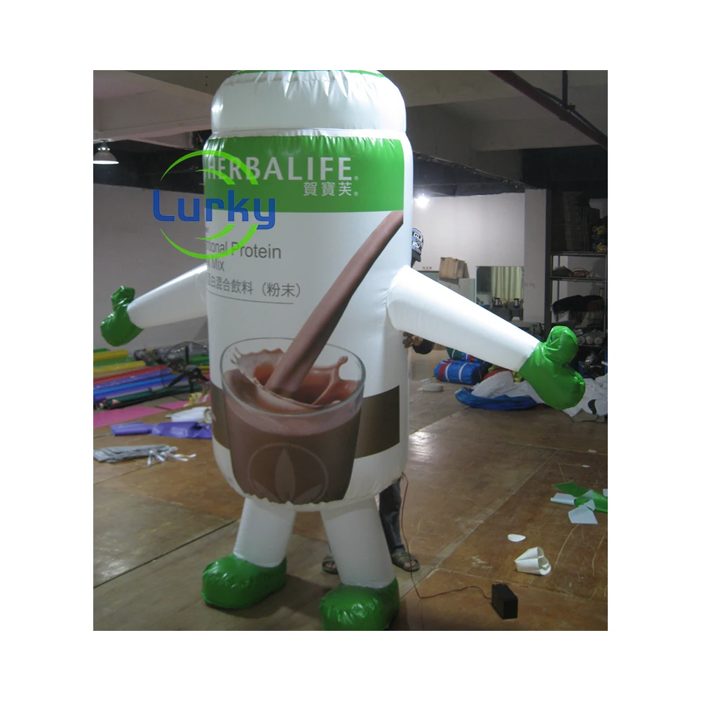 For Event Customized Inflatable Cost Restaurant Air Dancer Dummy Arch Cartoon Model Advertising Inflatables