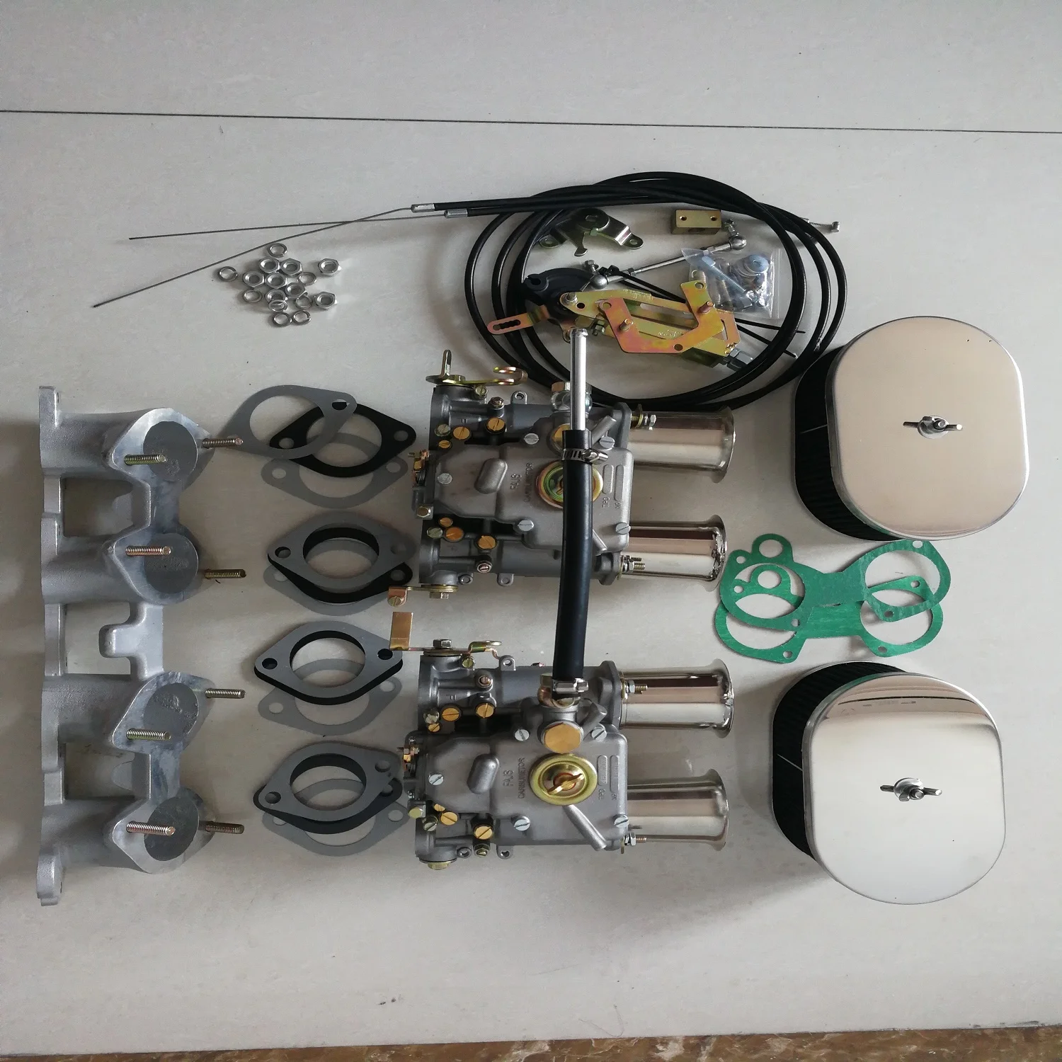 Комплект карбюратора FAJS без CZ2-2-45-1 twin 45DCOE для Volvo B200/230 комплект для преобразования карбюратора с фильтрующим коллектором