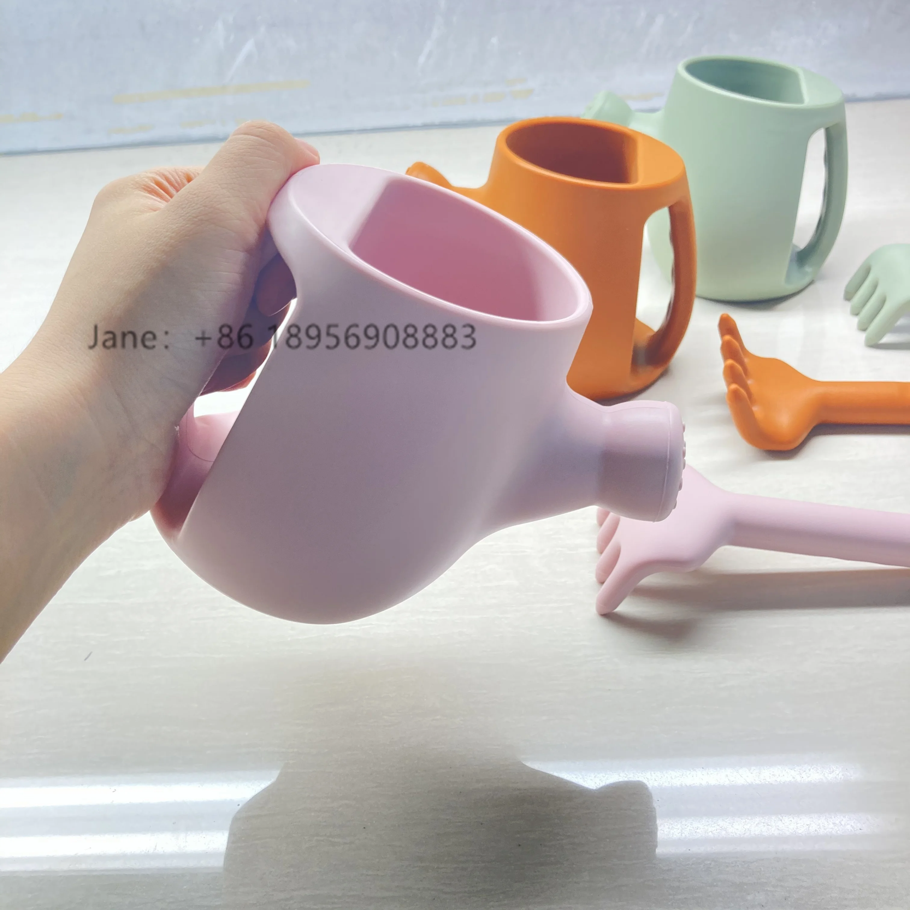 Летний новый чайник грабли из силикона для садоводства для детей игрушки