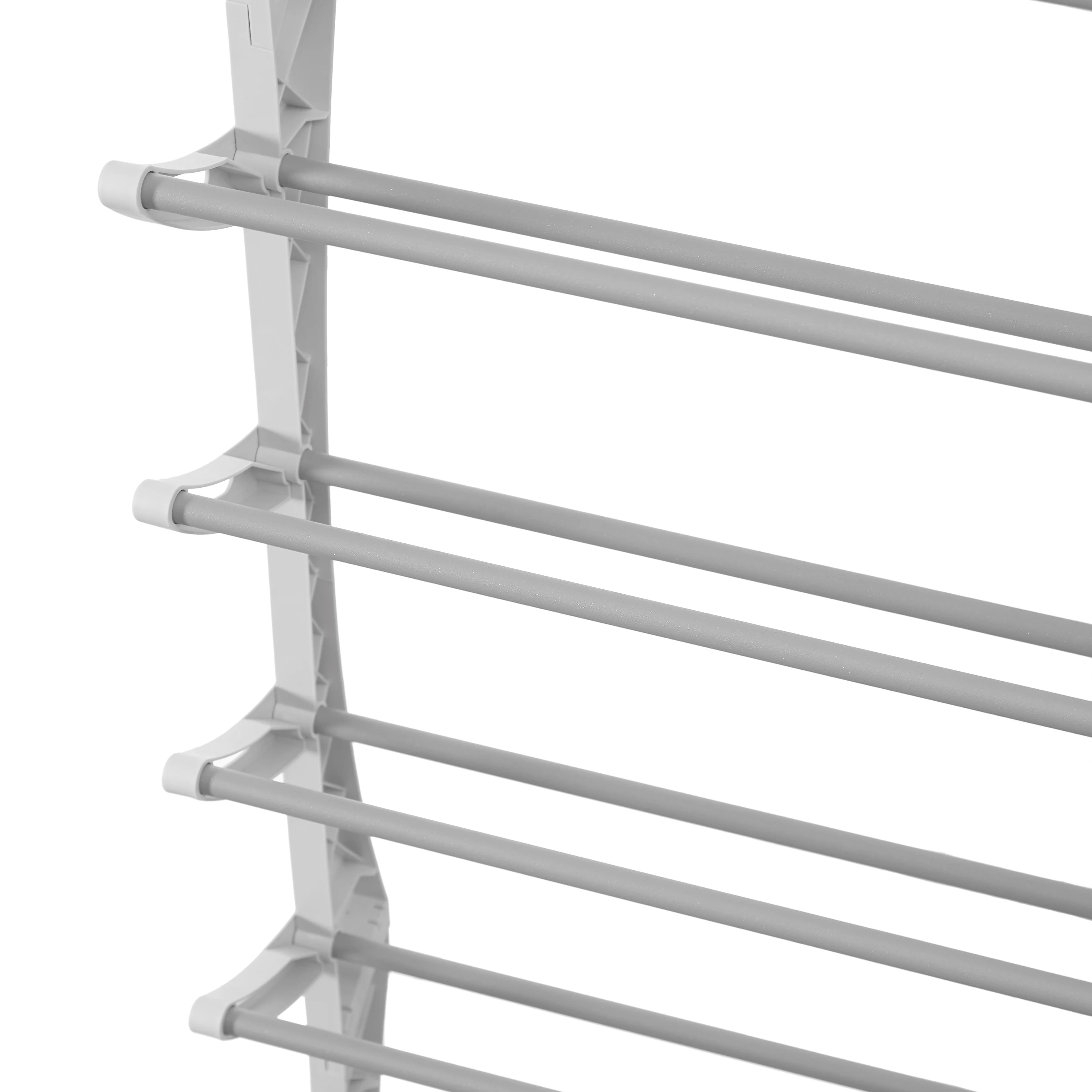 High Quality 12 Tier White Wall Mounted Hanging Freestanding Shoe Racks For Behind Door