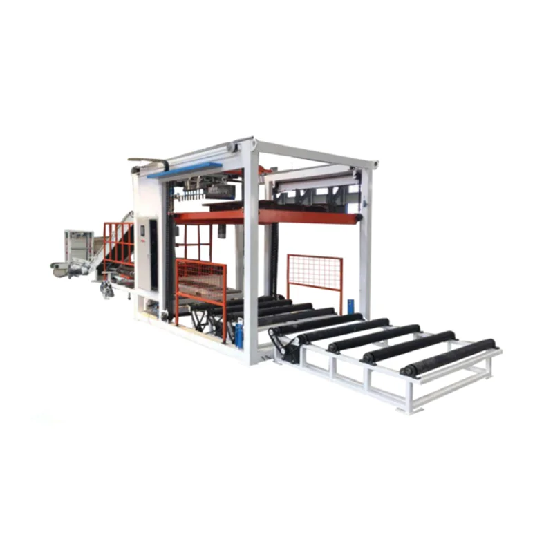 New Automatic High Position Bag Pallet Stacking Robot Palletizer Machine 500 Bag/hour Electric Packaging Line Provided 1000
