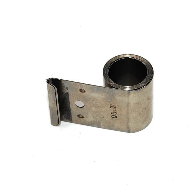 Supply alloy small flat zigzag accordion spring steel flat plate coil springs flat strip spring for clocks and watches
