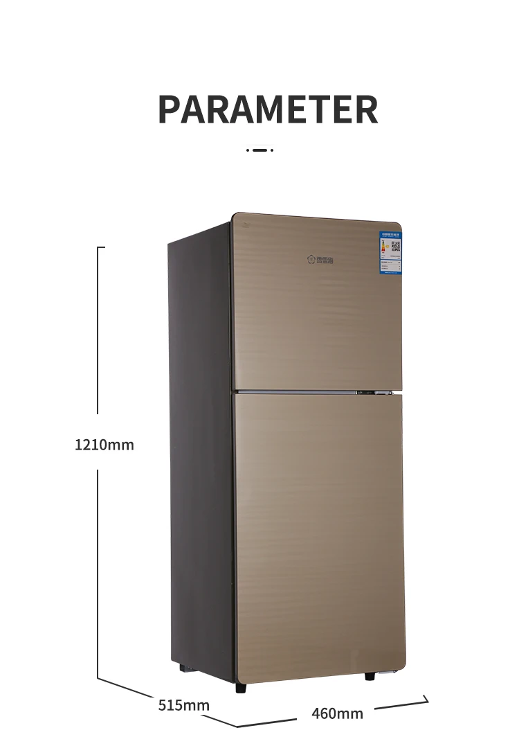 SNOWSEA good products BCD-138 double door fridges refrigerator for homes mini fridge