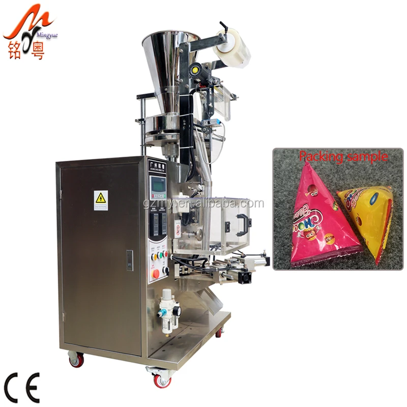 Vertical Automatic 5ml 10ml 25ml Triangle Bag cream Liquid Filling Machine for juice Milk Strawberry jam / tomato sauce