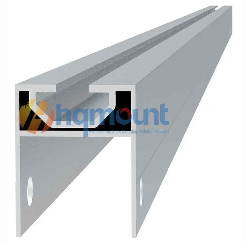 Крепление HQ 2022 Высококачественная Солнечная плоская/стальная крыша треугольная конструкция комплект Монтажная система