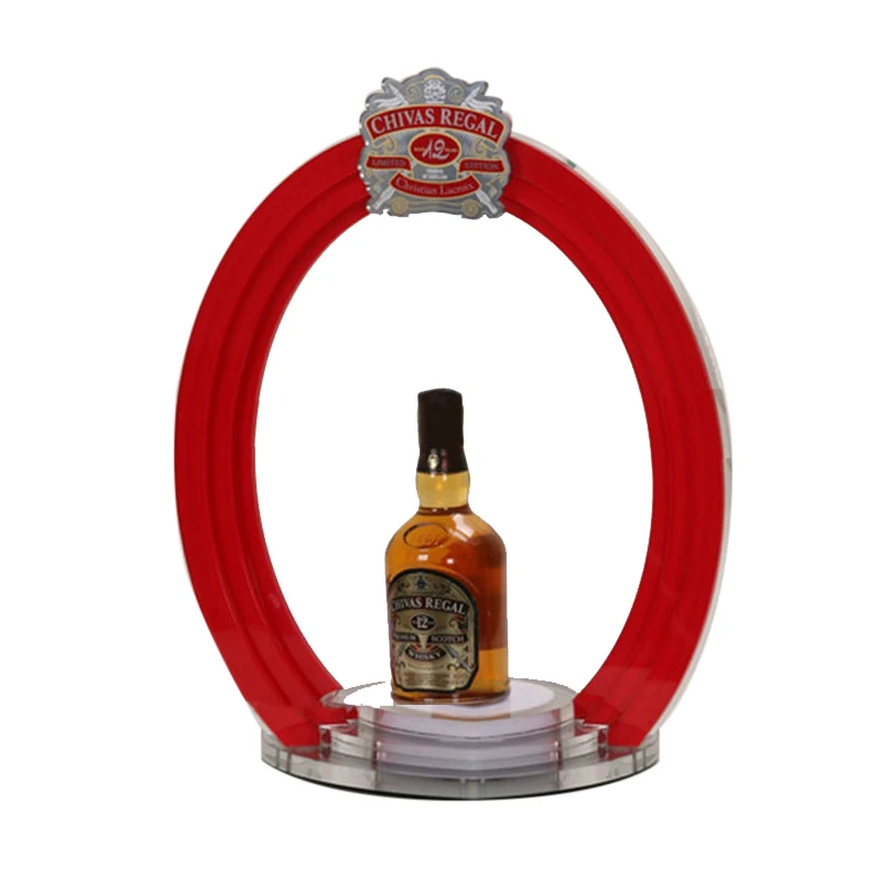 Factory Custom Acrylic Wine Bottle Glorifier