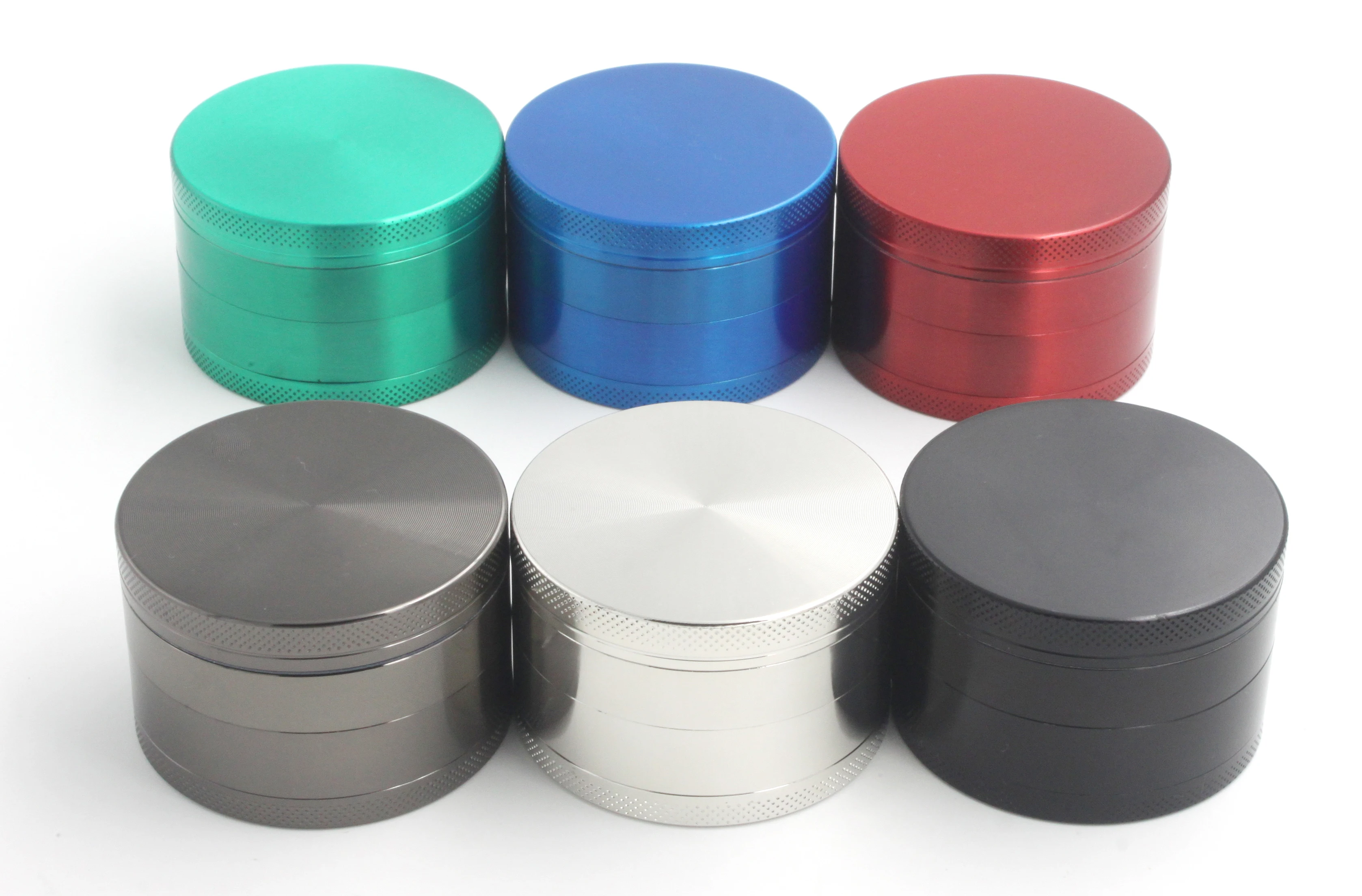 
factory wholesale price 4 Layers Zinc Alloy 50mm for Herb Grinder Smoking Accessories Smoke Shop Supplies 