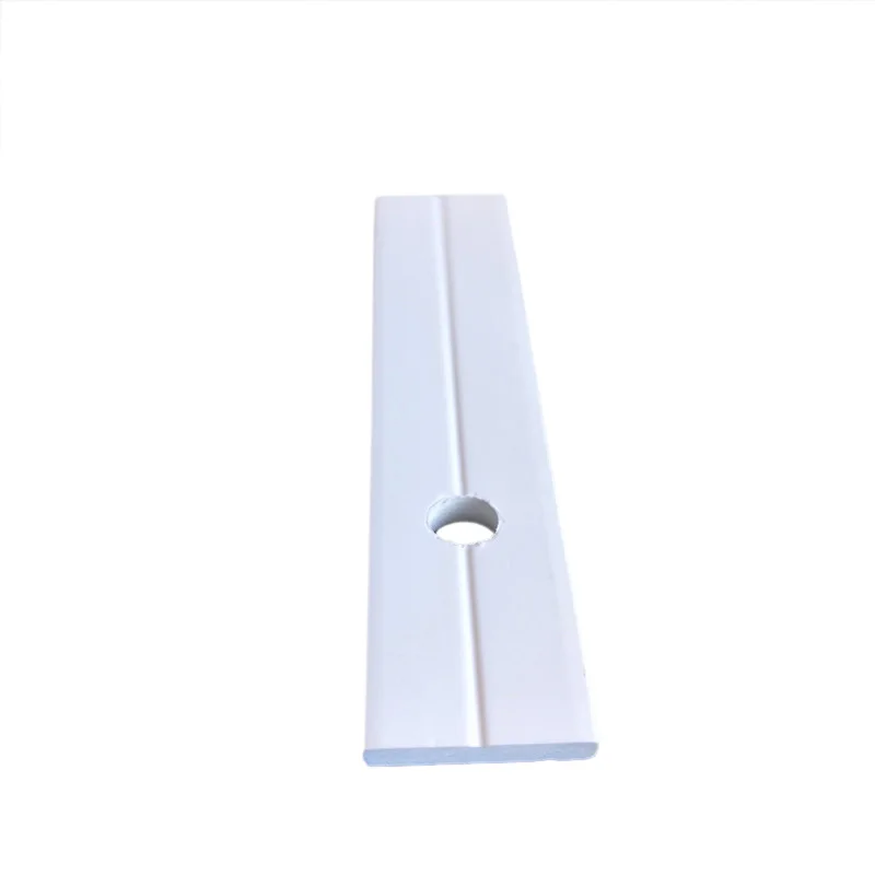 Factory wholesale pvc window shutter profiles strips plantation shutter components