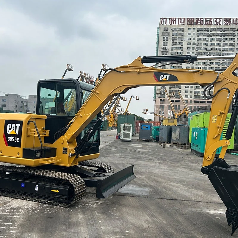 used mini excavator CAT305.5 original made in japan excavator used mini excavator