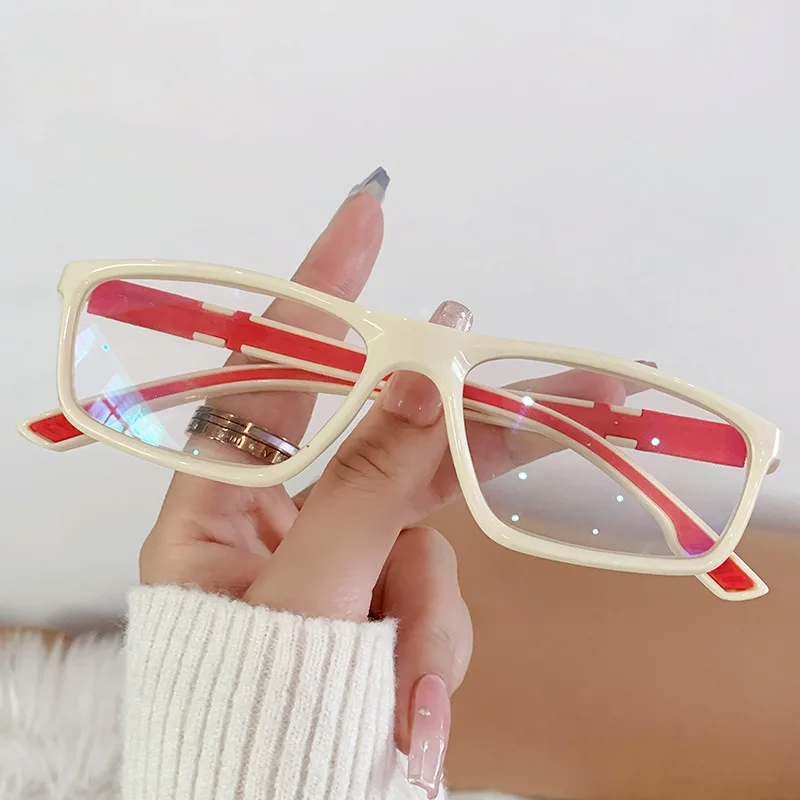 2024 New classic retro square reading glasses for men women wholesale high quality Far sighted eyeglass frame UNISEX