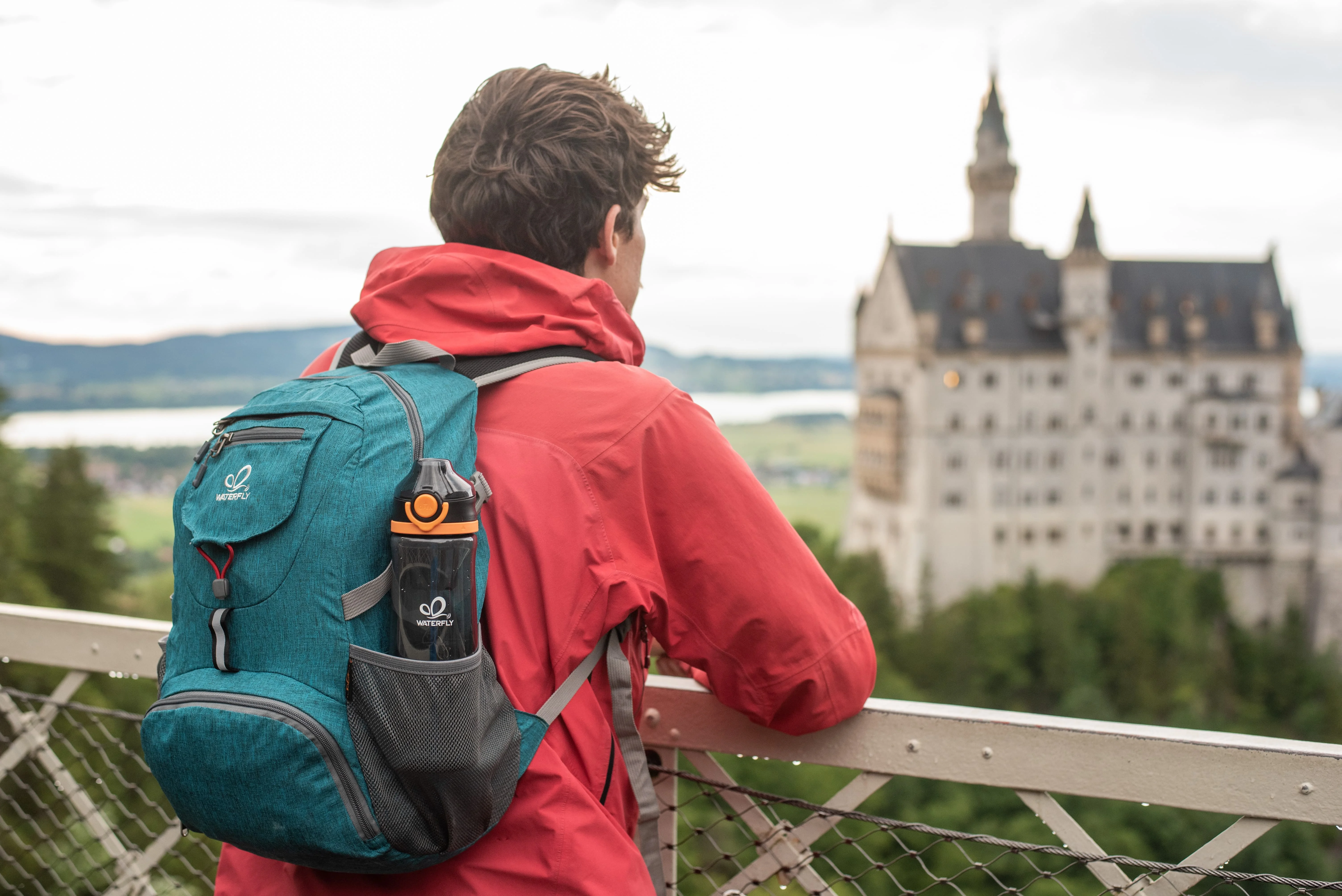 Custom Outdoor Portable Foldable Sports Backpack Travel Camping Hiking Mountaineering Backpack