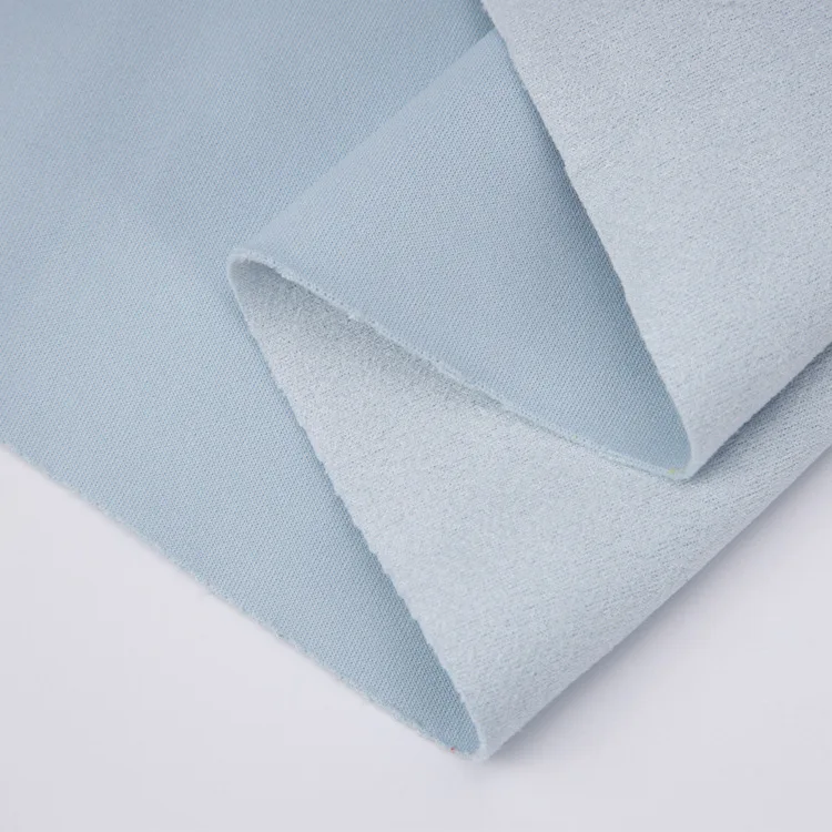 250GSM Thin Suede Fabric Knit Scuba Suede Fabric