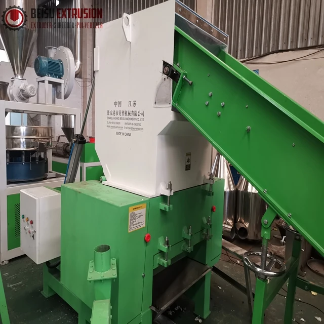 
Низкая цена, оптовая продажа, пластиковая гранулирующая машина для ПЭТ-бутылок, Пластиковая дробилка 